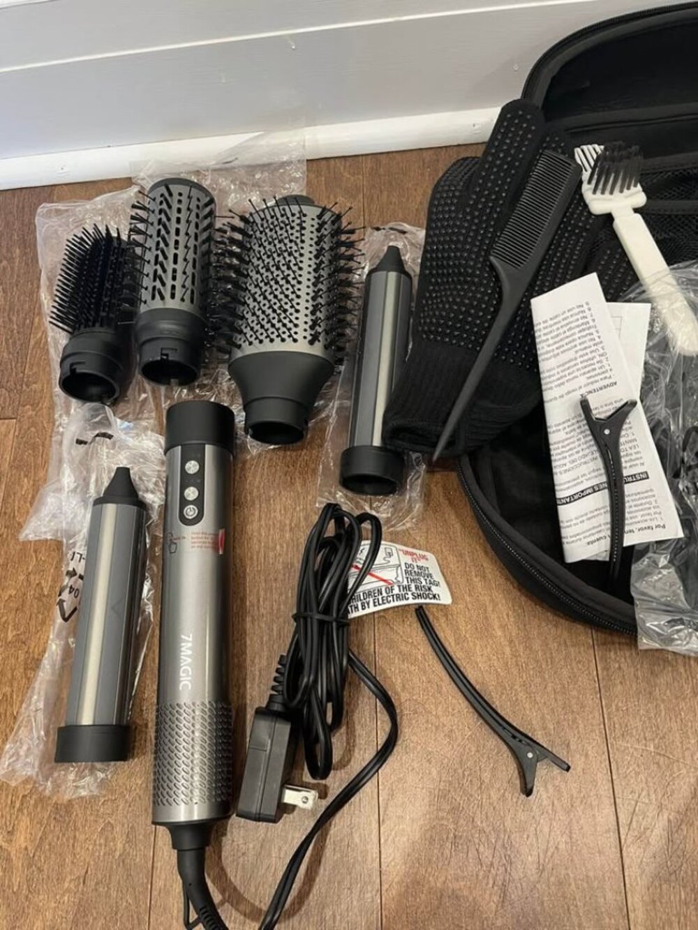 7MAGIC High-Speed Hair Dryer Brush 6 in 1 Air Styler HB-800